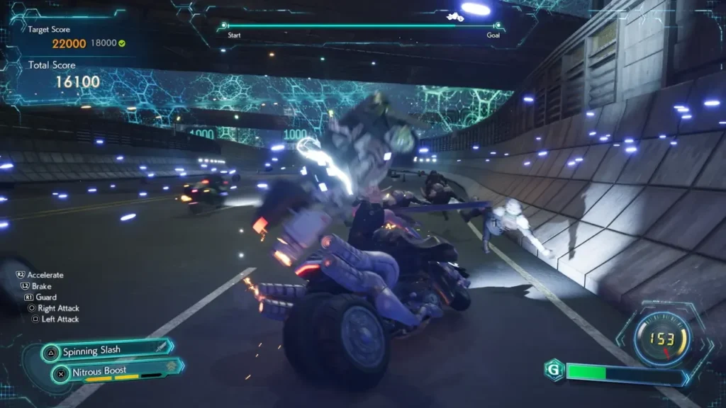 Final Fantasy VII Rebirth Part 2 racing image