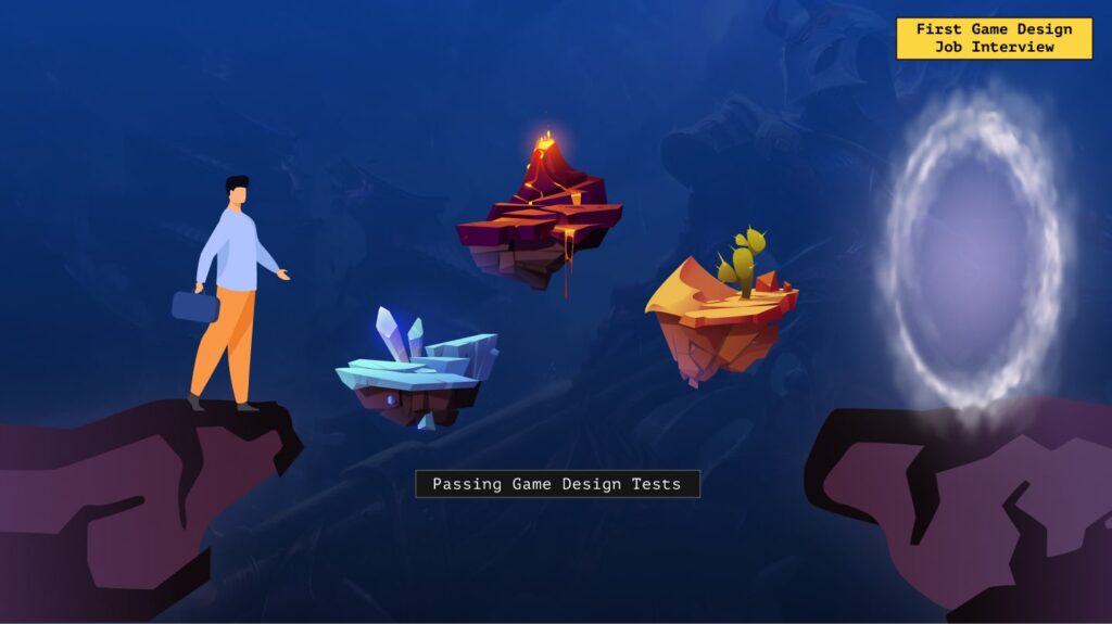 the designer designs the game according to its UI