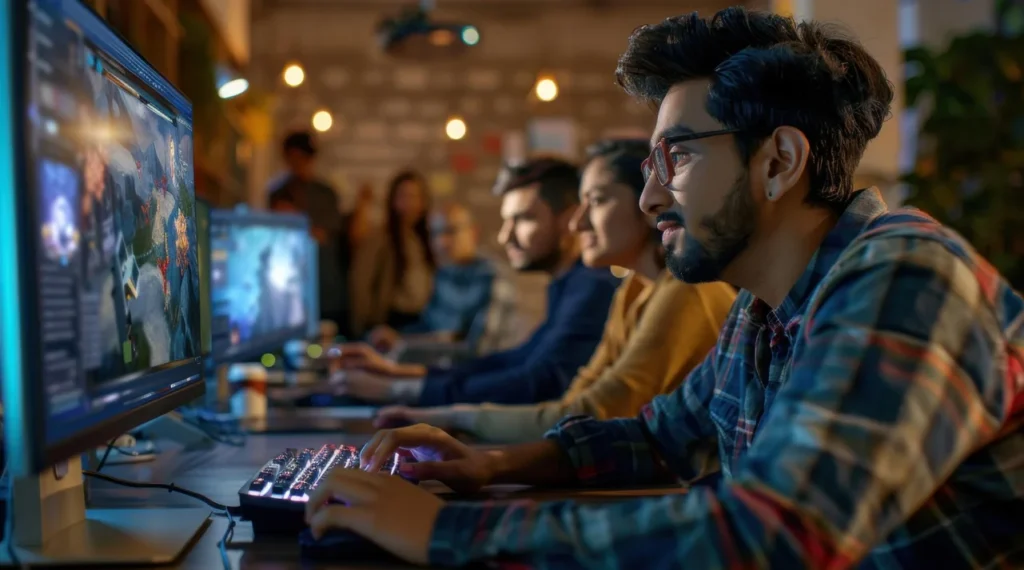 teams working in parallel to each other